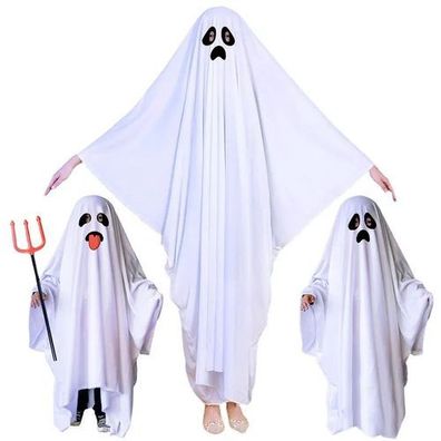 Ghost Horror Cosplay Kostém Mantel Outfit Halloween Karneval