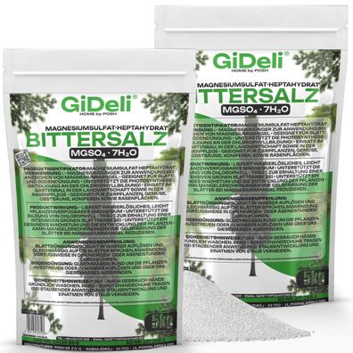 Bittersalz 10kg Magnesiumsulfat Koniferen Hecken Tannendünger Sofort Grün GiDeli