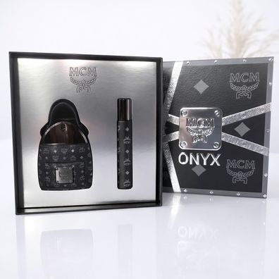 MCM ONYX EDP Set 50ml + 15ml Herren Parfum NEU OVP Original Luxus Duft Geschenk