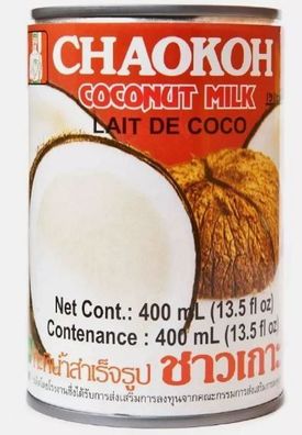Chaokoh Kokosmilch 18 % Fett (400 ml)