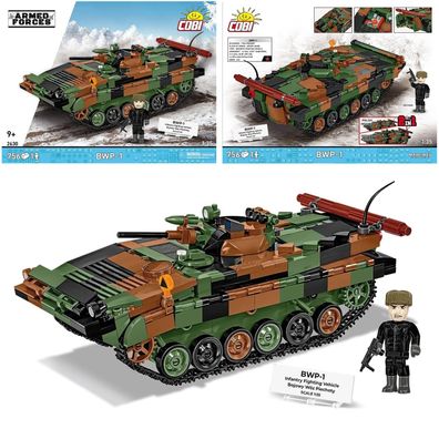 COBI 2630 Armed Forces Schützenpanzer BWP-1 2in1 1:35 Klemmbaustein Set