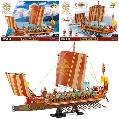 COBI 20071 Imperium Romanum Römisches Kriegsschiff Klemmbaustein Set