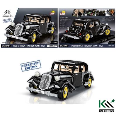 COBI 24336 Citroen Traction Avant 11CV 1938 Executive Edition Klemmbaustein Set