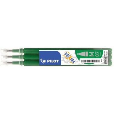 Pilot Pilot Refill Set 3x Frixion Green (BLS-FR7-G-S3) (BLSFR7GS3)