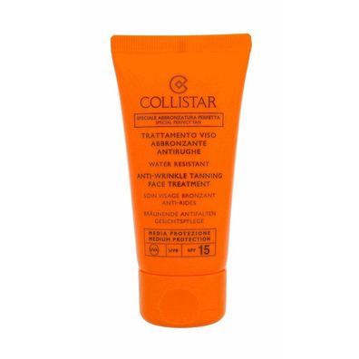 Collistar Anti-Wrinkle Tanning Face Treatment LSF15 50ml