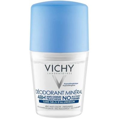 Vichy 48H Mineral Deodorant Roll-On