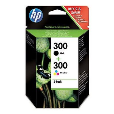 HP HP Ink No 300 HP300 HP 300 Combopack Black Schwarz Tricolor (CN637EE)