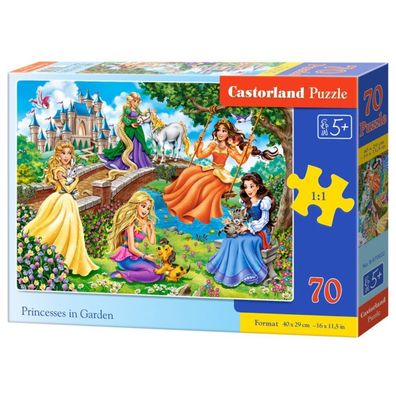 Castorland Puzzle Prinzessinnen im Garten 70 Teile