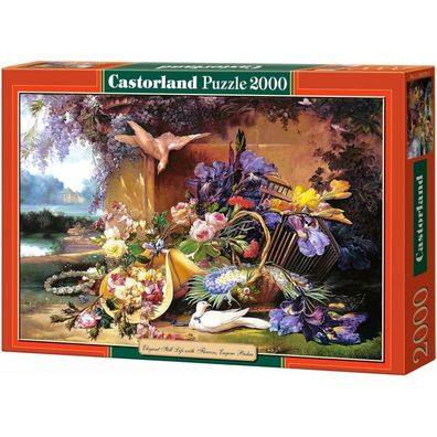 Castorland Puzzle Stilleben mit Blumen 2000 Teile