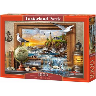 Castorland Puzzle Der Hafen wird lebendig 1000 Teile