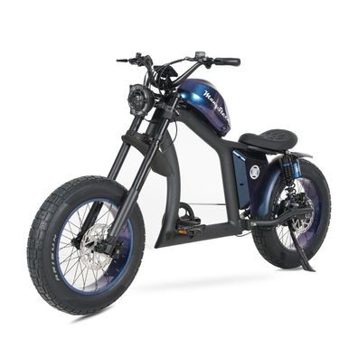 Stilvolles E-Motorroller für Herren Damen 48V 22.5AH großer Reichweite Mountainbike