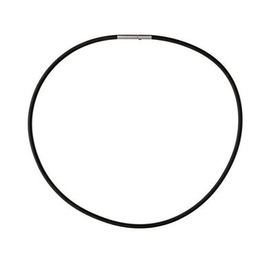 Halsband 42 cm - Kautschuckseil 3mm - Clic-Verschl