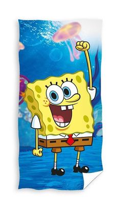 SpongeBob Badetuch Strandtuch Duschtuch SBOB224008 70 x 140 cm