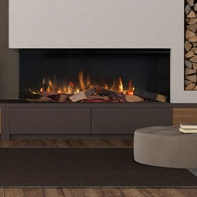 Trimline 100E Solus 3D-LED-Flammen 4in1 Elektrokamin