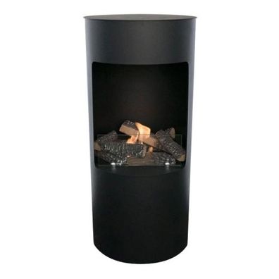 Montgomery Runder Ethanolofen Schwarz