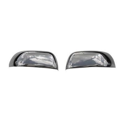 Spiegelkappen Spiegelabdeckung für Dacia Dokker Edelstahl Silber 2tlg