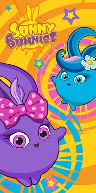 Sunny Bunnies Badetuch Strandtuch Duschtuch 70 x 140 cm