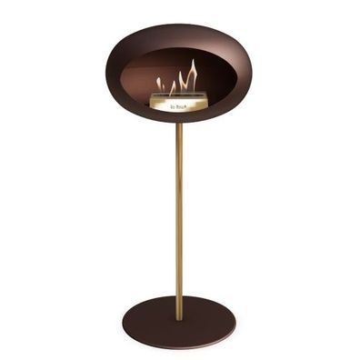 Le Feu Ground Steel High Mocca Ethanolkamin