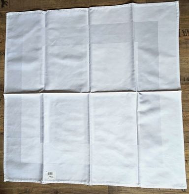 weiße Mitteldecke - für Gastronomie geeignet