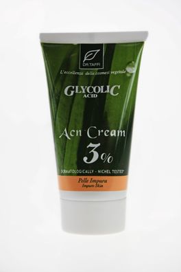 Dr. Taffi Glycolic Fruchtsäure - ACN Creme 3% - 50ml