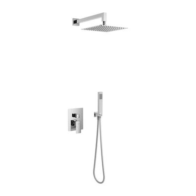 ECOLAM Duschsystem Dusche Unterputz Keria Duscharmatur Regendusche Brause chrom