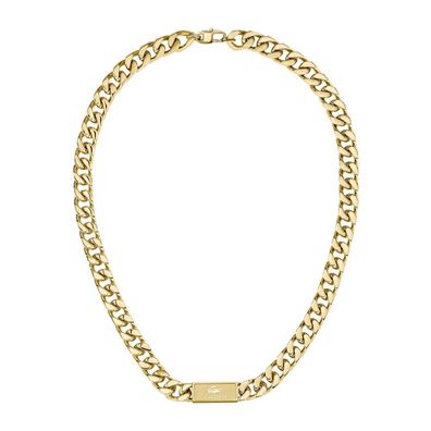 Lacoste - 2040434 - Halskette - Herren - gelbgold - 54cm - Lifestyle