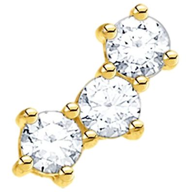 Thomas Sabo - H2132-414-14 - Einzel-Ohrstecker - Damen - 925er Silber