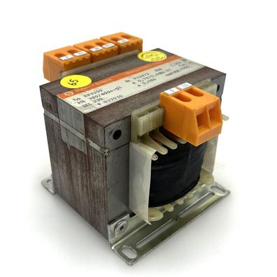 Bürkle+Schöck Transformator ER3259 prim 400 V sec 230 V 250 VA T8/65