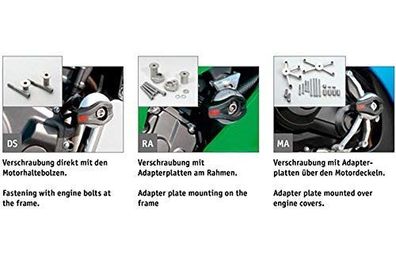 LSL Montagesatz "Crash Pad" Die Crash Pads werden mit Adapterpla