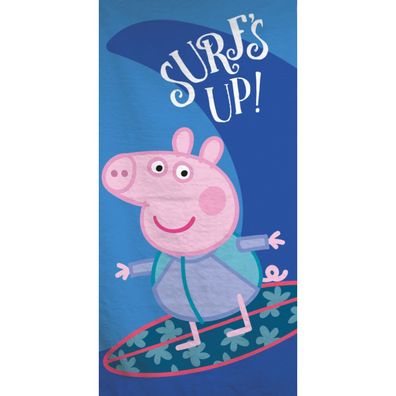Peppa Pig Peppa pig Badetuch Surf 70 x 140 cm Baumwolle