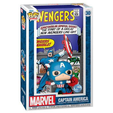 POP Figur Comic Cover Marvel Avengers Captain America Exklusiv
