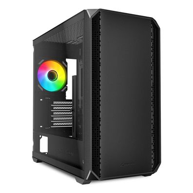 Sharkoon Sharkoon Gehäuse MK2 RGB Micro-ATX 1xGlas schwa