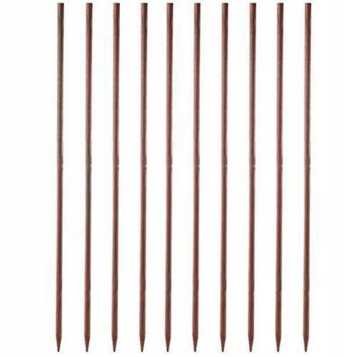 KADAX Rankhilfe aus Holz, Kletterpflanzen-Stab, 28 mm x 150 cm, 10 Stück