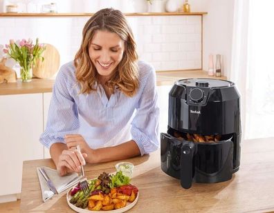 Tefal Easy Fry Classic EY2018 - Airfryer, Heißluftfritteuse, 1400 Watt, 4,2 L