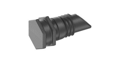 Micro-Drip-System Verschlussstopfen 4,6mm (3/16") (dunkelgrau,