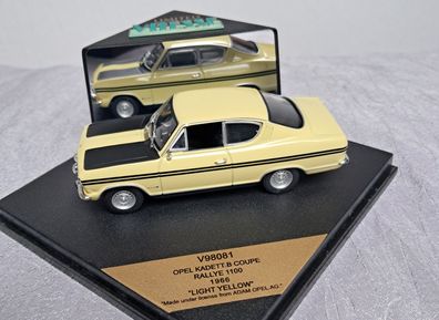 Opel Kadett B Coupe Rallye 1100 - 1966 , gelb , Vitesse