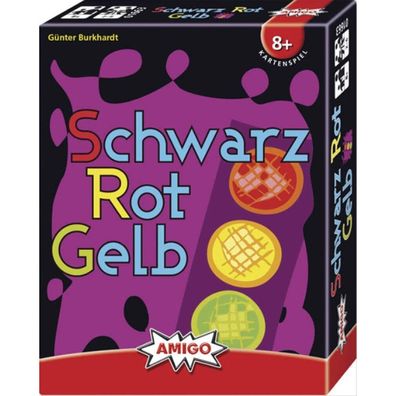 Amigo Schwarz Rot Gelb Refresh, Kartenspiel