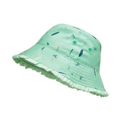 Playshoes Kinder Sonnenhut UV-Schutz Wende-Hut Surfbrett Palme 461488