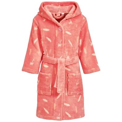 Playshoes Kinder Bademantel Fleece-Bademantel Surfbrett Palmen 340121