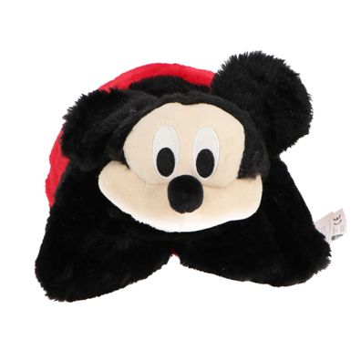 Disney Mickey Mouse Kuschelkissen 2 in 1 Plüschkissen Kinderkissen Grün