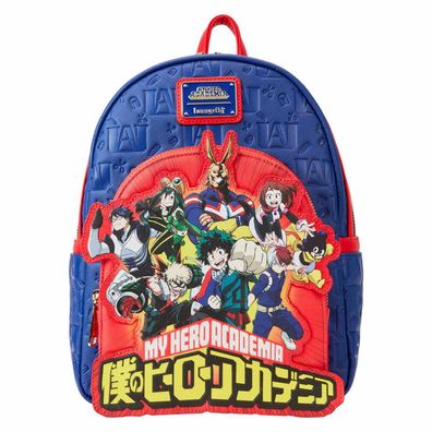 My Hero Academia by Loungefly Rucksack Group Debossed Logo