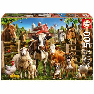 Bauernhof Buddies puzzle 500pcs