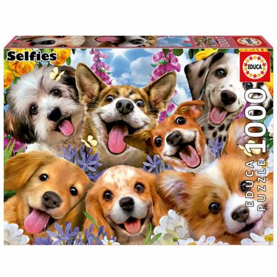 Welpen Selfie-Puzzle 1000Stück