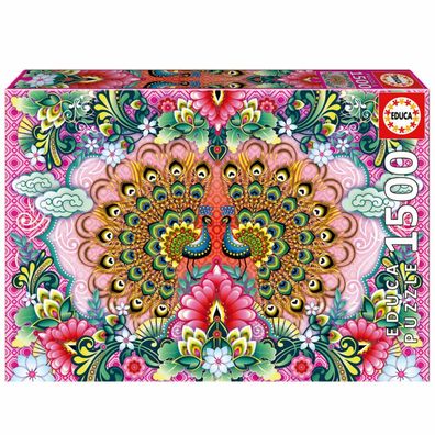 Bengalische Pfaue, Catalina Estrada Puzzle 1500Stück