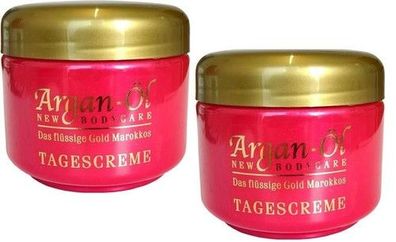 Bio-Vital Tages Creme mit Argan-Öl, 2 x 125 ml