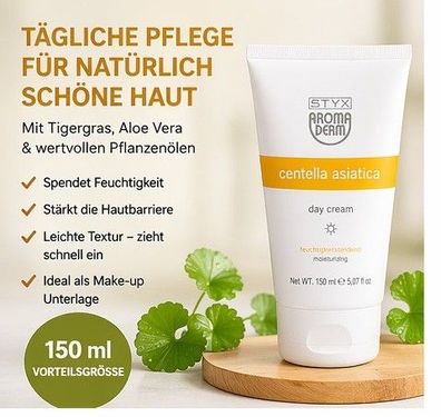 STYX Centella Asiatica Day Cream 150 ml - Feuchtigkeitspflege - Tagescreme