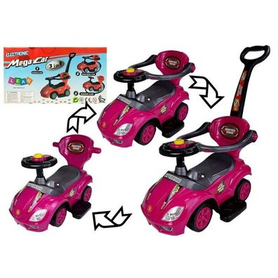 Leantoys Mega Car 3in1 Kinderwagen rosa