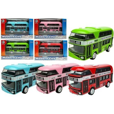Leantoys Stapelantriebsbus 4 Farben