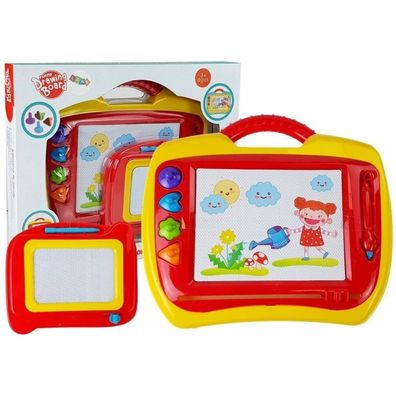 Lean Znikopis Zestaw 2 sztuki Czerwono-?ó?ty