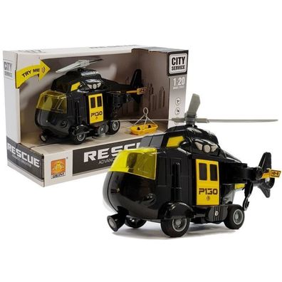 Leantoys Akku-Rettungshubschrauber 1:20 Sound of Light